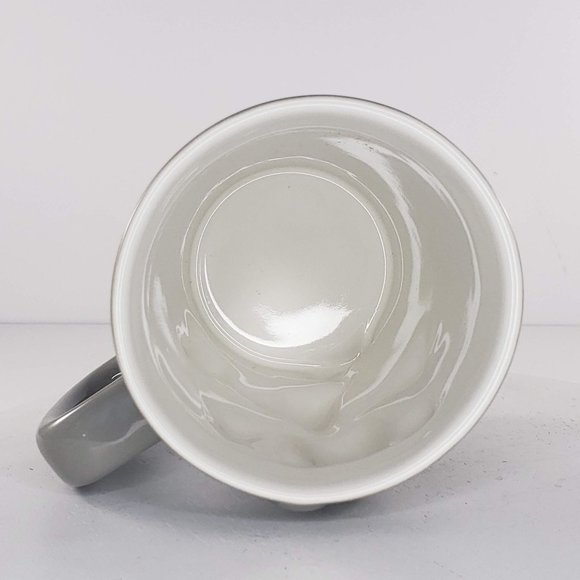 Disney Mickey Mouse Splat Figural Grey Coffee Mug Cup - Picture 6 of 6